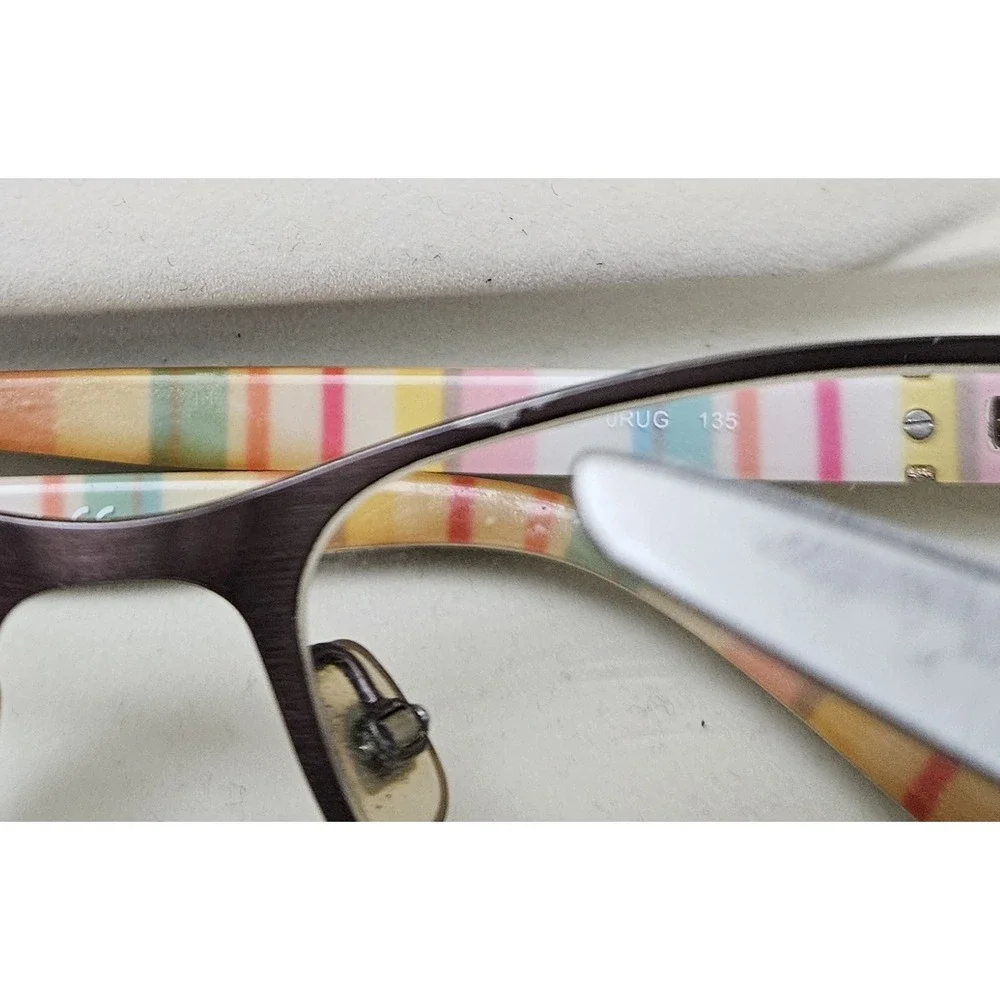 Kate Spade Jayla 0RUG 52-17-135mm Eyeglasses Frames Brown Striped Multicolor‎